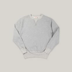 SUNRAY SPORTSWEAR LANIAKEA CREW NECK SWEAT - HAMBLEDON GREY