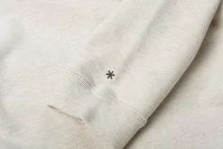 SNOW PEAK RECYCLED COTTON SWEAT CREWNECK - OATMEAL -Pickings and Parry shop SnowPeak May2022 71 1024x1024@2x