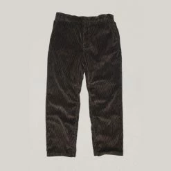 STEVENSON OVERALL CO. HILLCLIMBER PANTS - DARK GREEN/BROWN