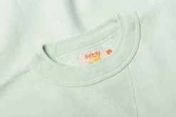 SUNRAY SPORTSWEAR LANIAKEA CREW NECK SWEAT - GOSSAMER GREEN -Pickings and Parry shop Sunray May2022 49 1024x1024@2x