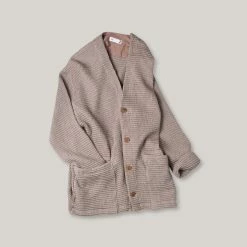 TS(S) WAFFLE EASY CARDIGAN - MAPLE MELANGE 10 TS(S) WAFFLE EASY CARDIGAN - MAPLE MELANGE -Pickings and Parry shop TSS March172022 18 1024x1024@2x