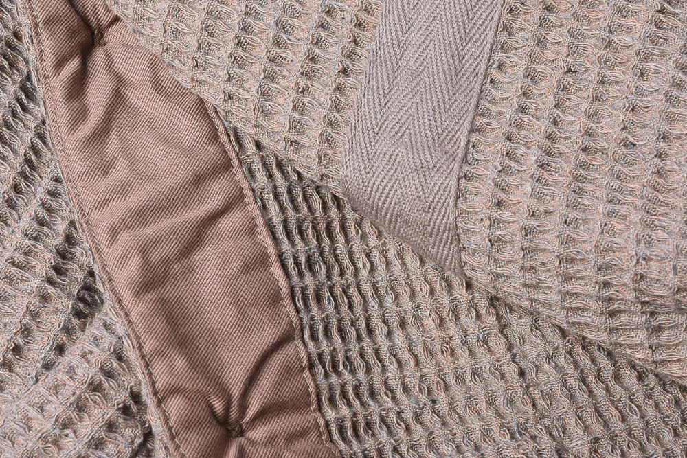 TS(S) WAFFLE EASY CARDIGAN - MAPLE MELANGE 6 TS(S) WAFFLE EASY CARDIGAN - MAPLE MELANGE - Image 4