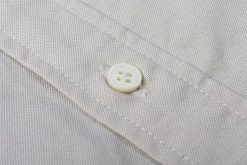 TS(S) OXFORD CLOTH B.D. SHIRT - ECRU -Pickings and Parry shop TSSdeatils Sept 2022 61 1024x1024@2x