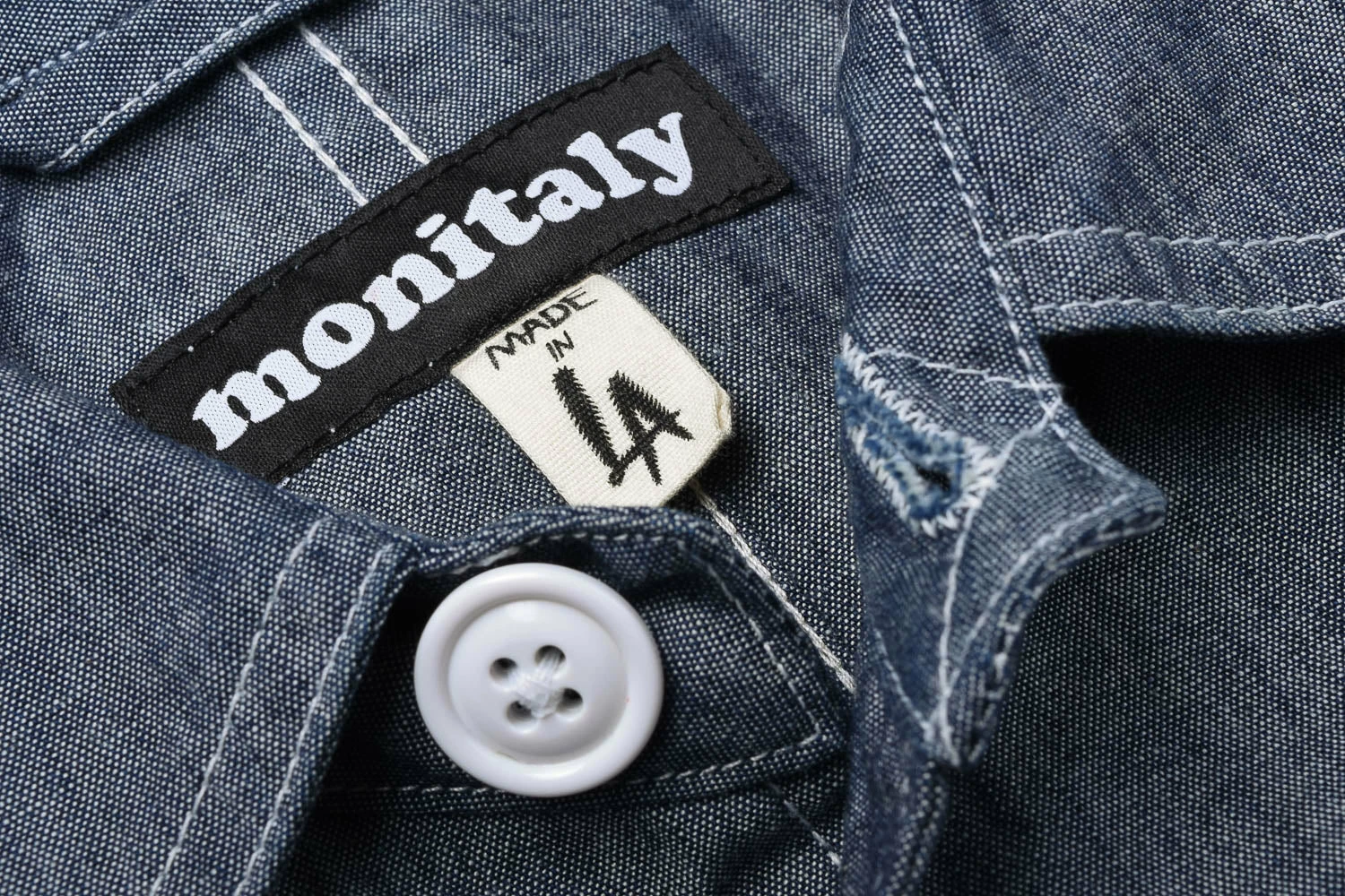 USED MONITALY COVERALL - CHAMBRAY 7 USED MONITALY COVERALL - CHAMBRAY - Image 5
