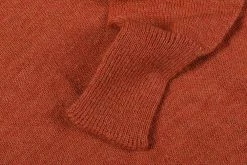 NIGEL CABOURN SEAMLESS ROLL NECK - BURNT ORANGE -Pickings and Parry shop U V Cabourn March182021 LR 91 1024x1024@2x