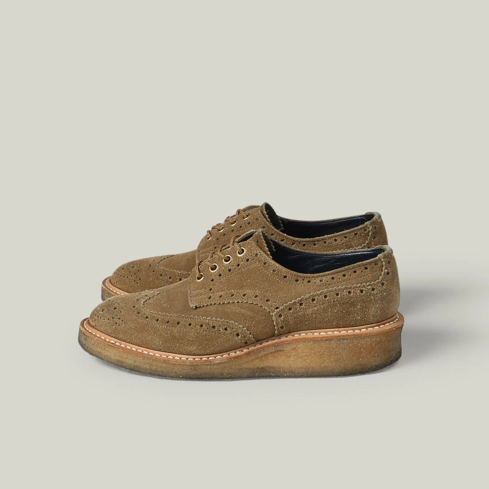 USED TRICKER'S X TRES BIEN COUNTRY BROGUE - STONE BROWN 4 USED TRICKER'S X TRES BIEN COUNTRY BROGUE - STONE BROWN - Image 2