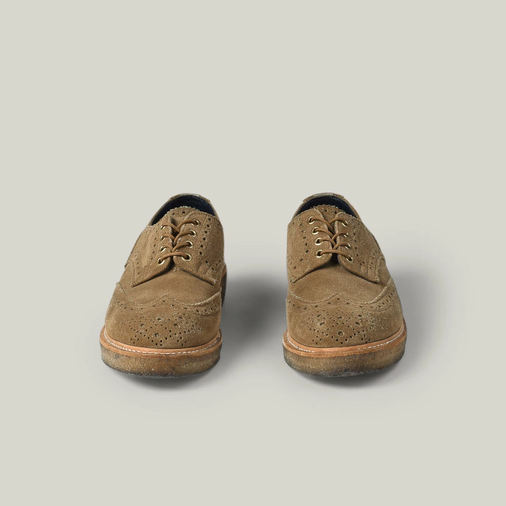 USED TRICKER'S X TRES BIEN COUNTRY BROGUE - STONE BROWN 6 USED TRICKER'S X TRES BIEN COUNTRY BROGUE - STONE BROWN - Image 4