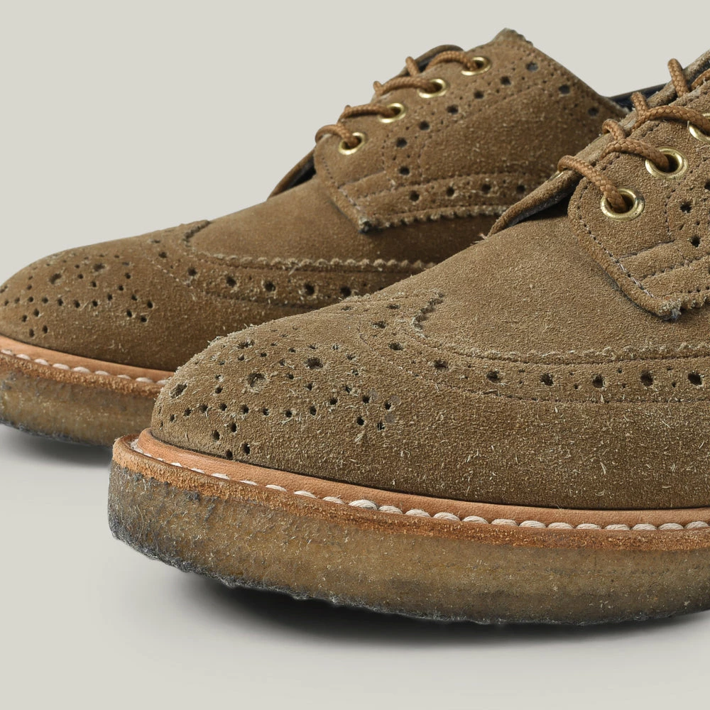 USED TRICKER'S X TRES BIEN COUNTRY BROGUE - STONE BROWN 8 USED TRICKER'S X TRES BIEN COUNTRY BROGUE - STONE BROWN - Image 6