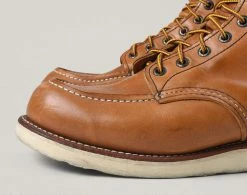 USED RED WING 10875 MOC TOE BOOTS - TAN 10 USED RED WING 10875 MOC TOE BOOTS - TAN -Pickings and Parry shop U V Footwear July212022 75 1024x1024@2x