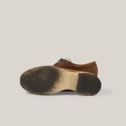 USED JOSPEH CHEANEY & SONS ELEANOR CAPPED DERBY - FOX SUEDE -Pickings and Parry shop U V Nov22 23 1024x1024@2x