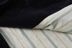 USED SUGAR CANE FICTION ROMANCE 3 BUTTON CORDUROY JACKET - NAVY -Pickings and Parry shop U V Sept082022 29 1024x1024@2x