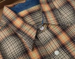 USED RANCH HAND SHIRT - YELLOW CHECK -Pickings and Parry shop U V Sept082022 70 1024x1024@2x