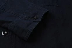 USED M.H.L. CHORE SHIRT - INDIGO -Pickings and Parry shop U V Sept14 22 21 1024x1024@2x