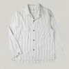 USED SNOW PEAK TAKIBI SHIRT - ECRU/ NAVY 1 USED SNOW PEAK TAKIBI SHIRT - ECRU/ NAVY -Pickings and Parry shop U V Sept14 22 39 1024x1024@2x