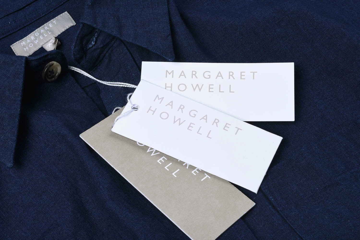USED MARGARET HOWELL BASIC SHIRT - INDIGO 5 USED MARGARET HOWELL BASIC SHIRT - INDIGO - Image 3