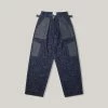 W'MENSWEAR MARINE PANTS - FLORAL DENIM 1 W'MENSWEAR MARINE PANTS - FLORAL DENIM -Pickings and Parry shop WMENS10 1024x1024@2x
