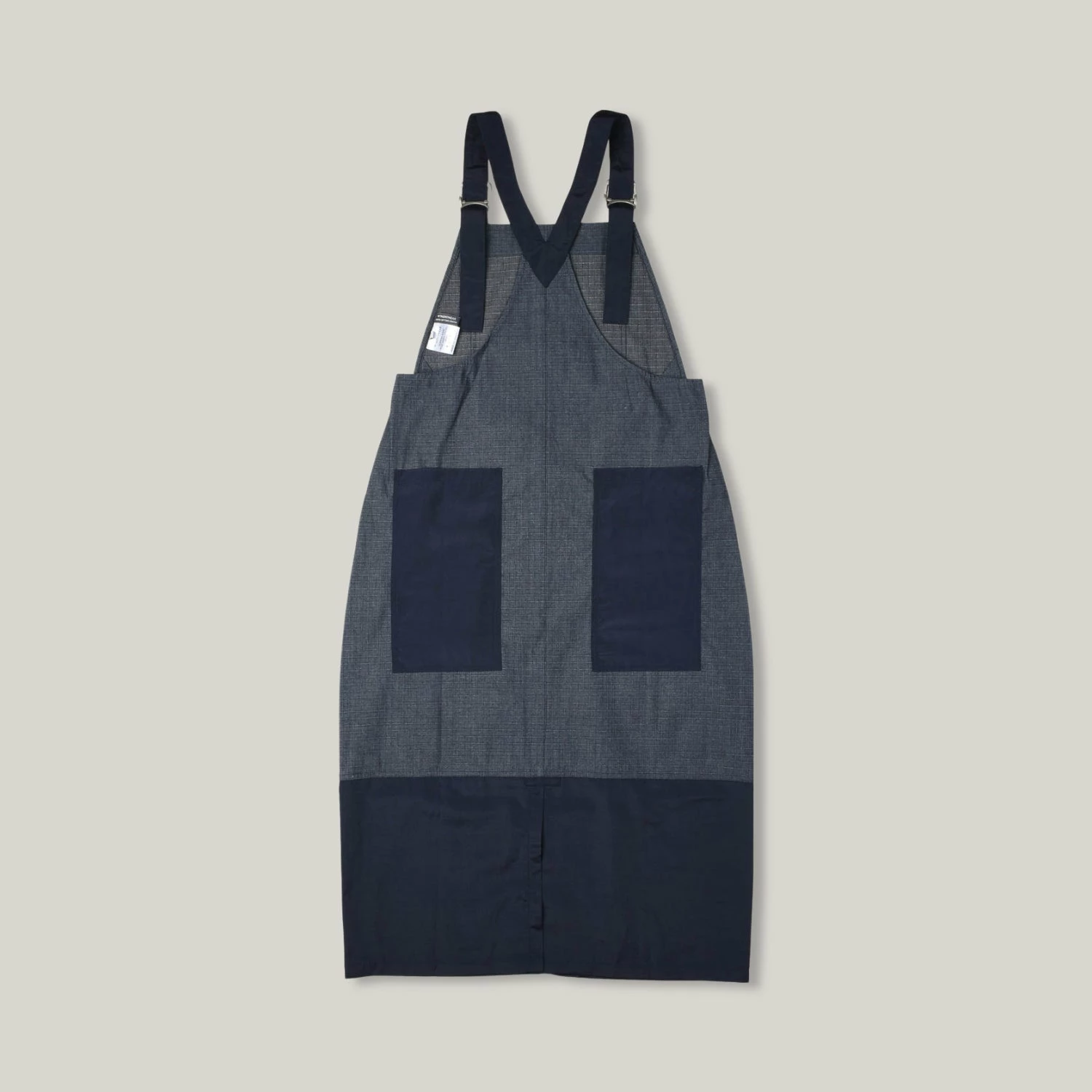 W'MENSWEAR WADING DUNGAREE - DENIM+NAVY 4 W'MENSWEAR WADING DUNGAREE - DENIM+NAVY - Image 2