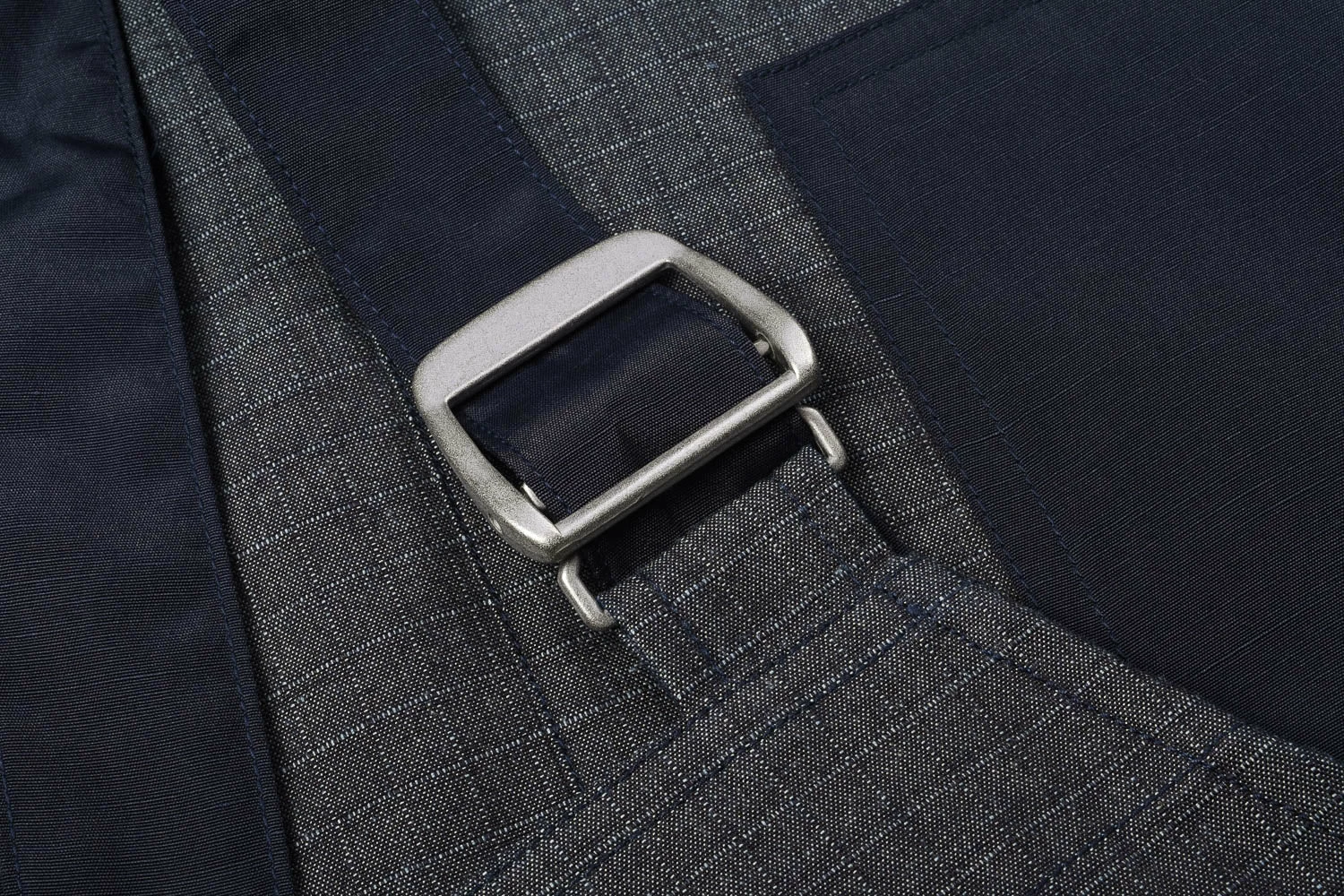 W'MENSWEAR WADING DUNGAREE - DENIM+NAVY 6 W'MENSWEAR WADING DUNGAREE - DENIM+NAVY - Image 4