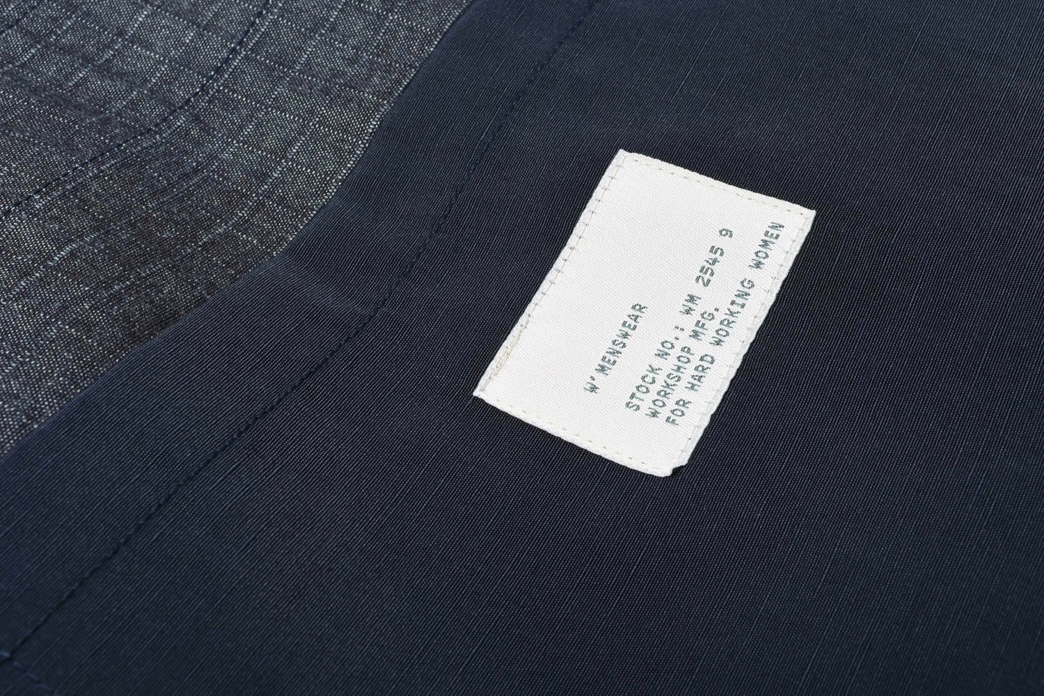 W'MENSWEAR WADING DUNGAREE - DENIM+NAVY 8 W'MENSWEAR WADING DUNGAREE - DENIM+NAVY - Image 6