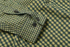 W'MENSWEAR FISHING AID SHIRT - YELLOW+INDIGO -Pickings and Parry shop WMENS DETAILS OCT22 60 1024x1024@2x