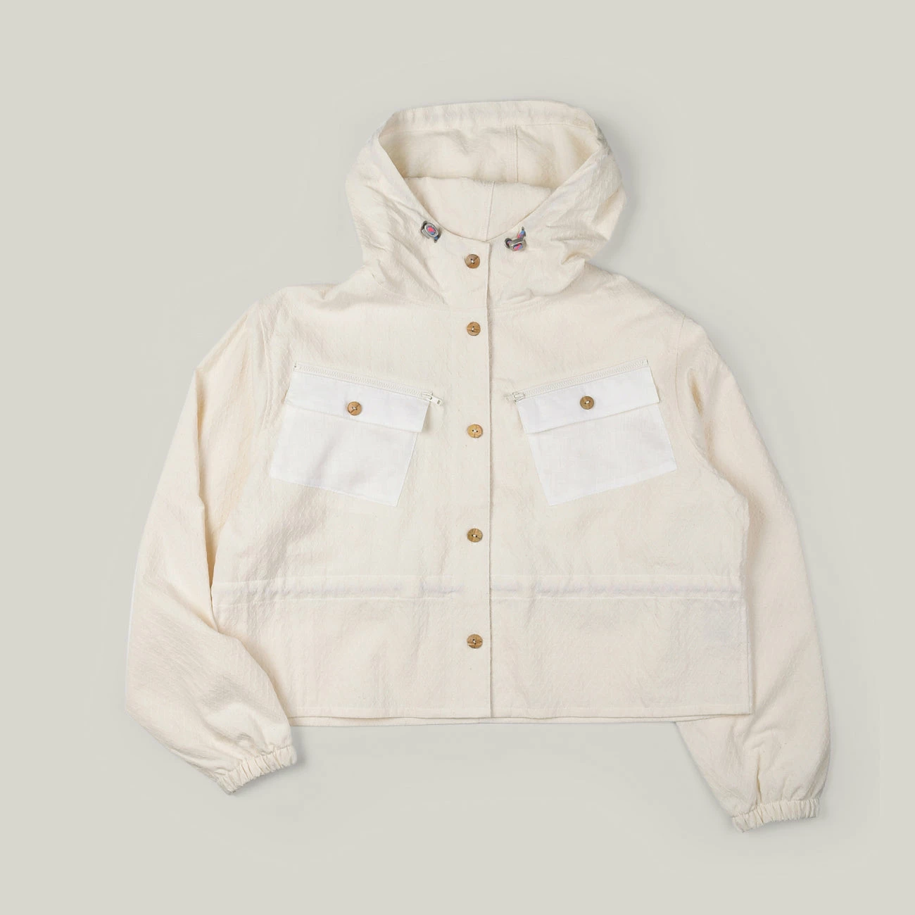 W'MENSWEAR LANDING PARKA - OFF-WHITE 3 W'MENSWEAR LANDING PARKA - OFF-WHITE