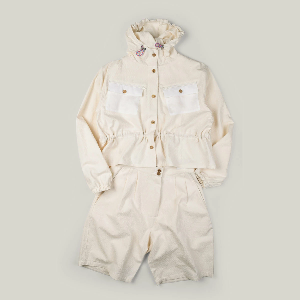 W'MENSWEAR LANDING PARKA - OFF-WHITE 5 W'MENSWEAR LANDING PARKA - OFF-WHITE - Image 3