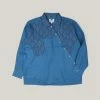W'MENSWEAR LIMITED ED. SOUVENIR SHIRT - INDIGO -Pickings and Parry shop W menswearSS22 19 1024x1024@2x