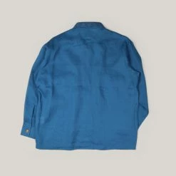 W'MENSWEAR LIMITED ED. SOUVENIR SHIRT - INDIGO -Pickings and Parry shop W menswearSS22 21 1024x1024@2x