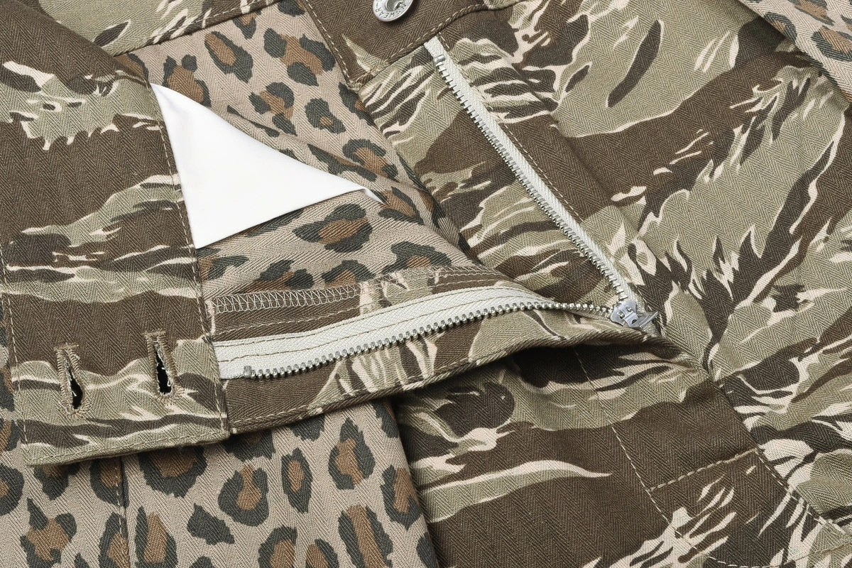 W'MENSWEAR CRAZY BORDER TROUSER - CAMO/LEOPARD 7 W'MENSWEAR CRAZY BORDER TROUSER - CAMO/LEOPARD - Image 5