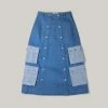 W'MENSWEAR SEE YOU SKIRT - DENIM